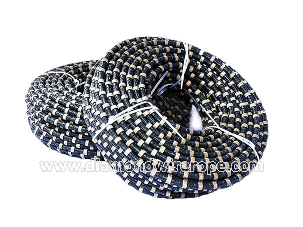 Diamond cut rope for marble quarrying diamond saw Marble Diamond cut rope for marble quarrying diamond saw Marble