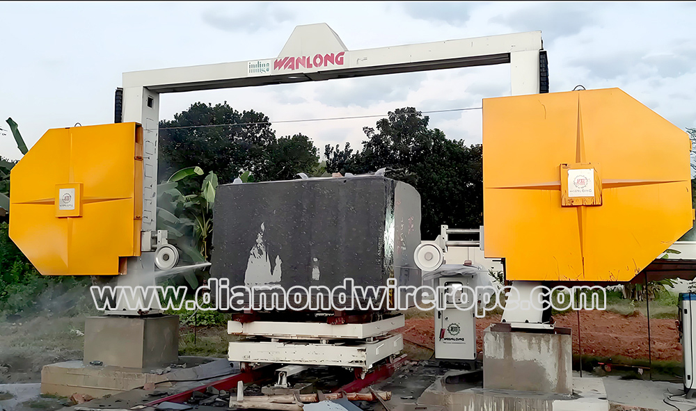Diamond rope cutting wire Application