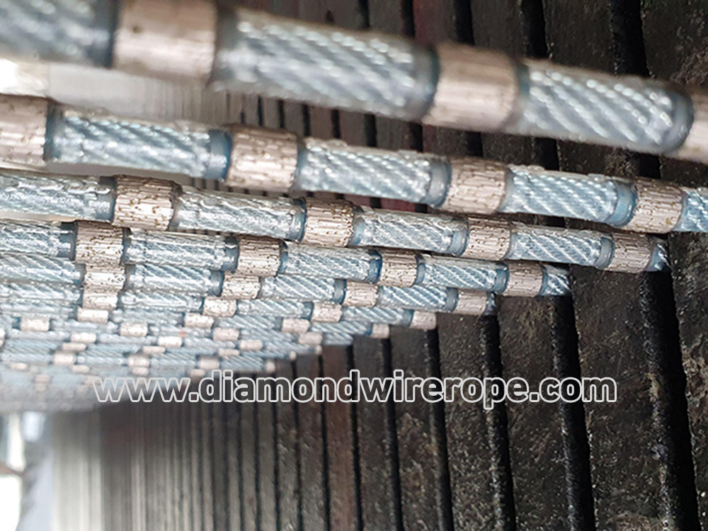 Diamond Multi-Wire for granite slab cutting