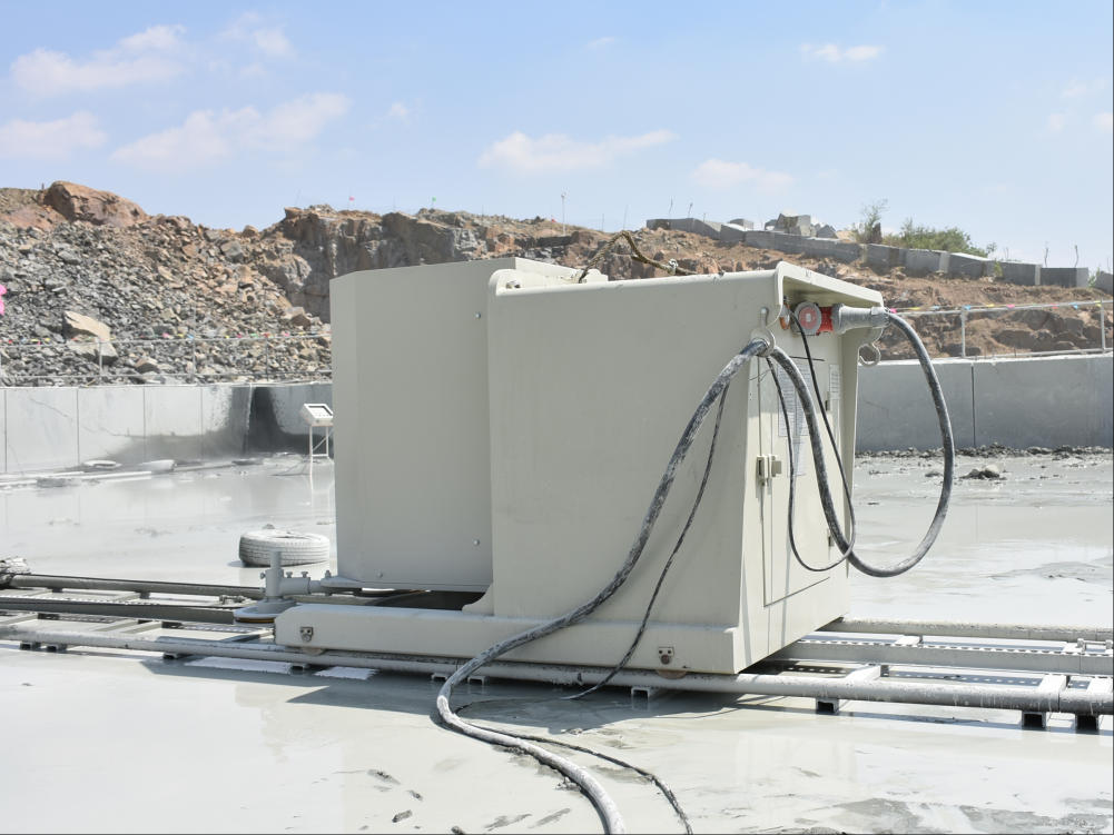 wire saw machine system power