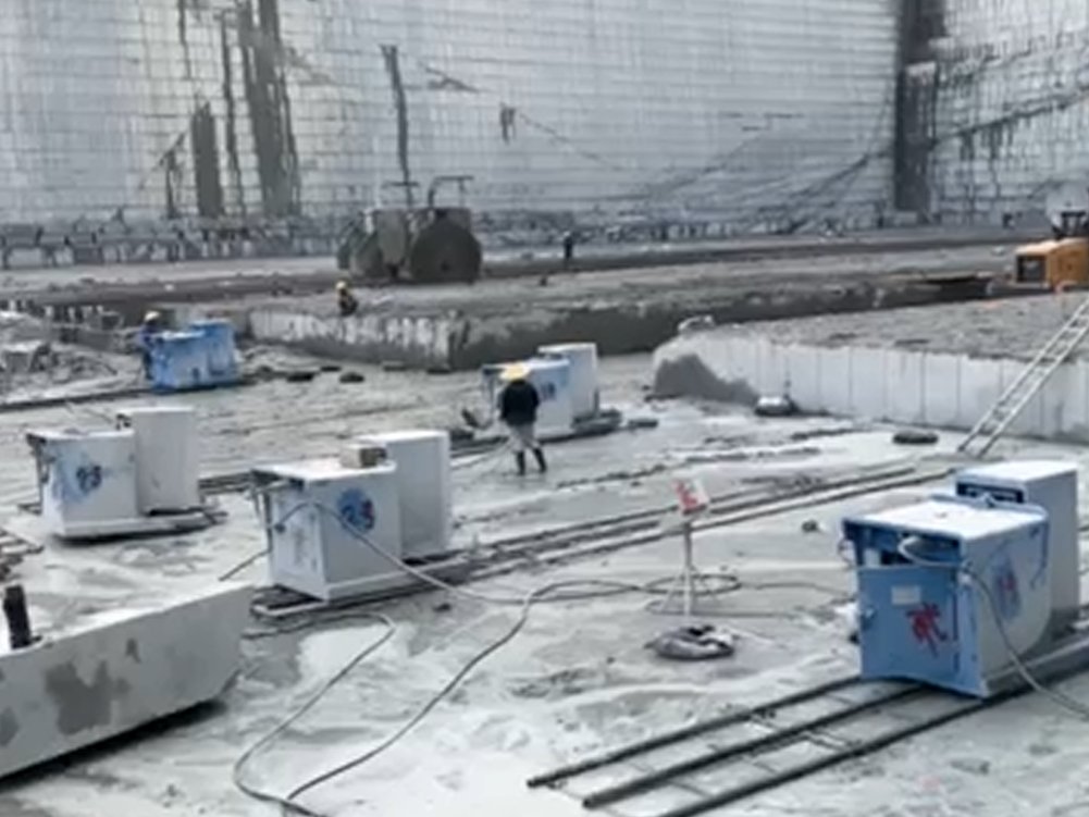 Principle of Wire Saw Machine Cutting Granite