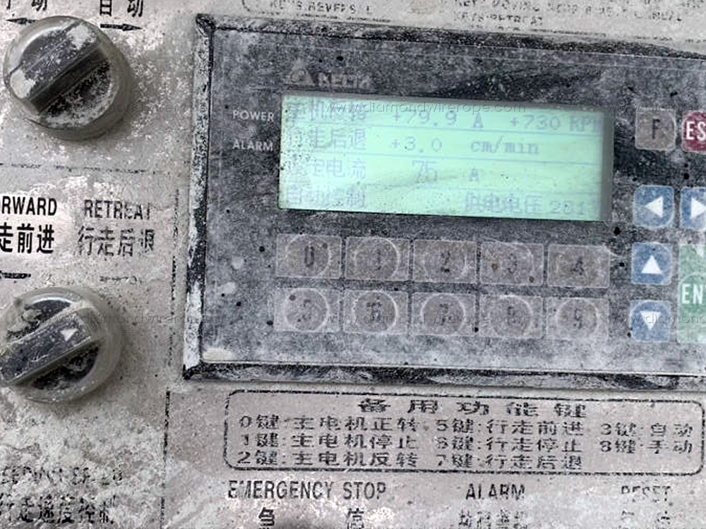 Fault Feedback System of Wire Saw Machine